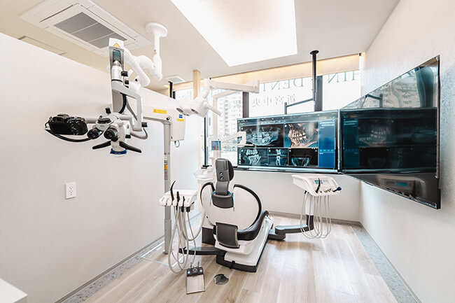 正確かつ精密な診断と治療を行うための充実した最先端の設備